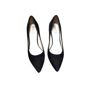 Cole Haan Women's Grunge Preppy Black Leather Pointed-Toe High Heels Size 10C